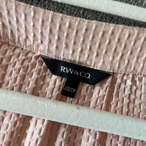 Pink Button-Up Top - Picture 2 of 2